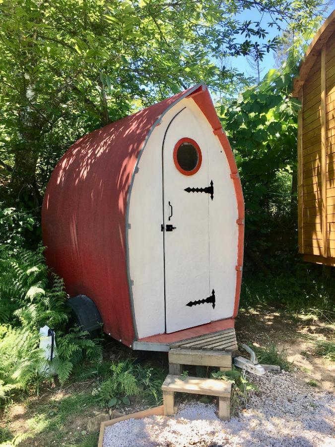 Rosa The Cosy Cabin - Gypsy Wagon - Shepherds Hut, River Views Off-Grid Eco Living Pedrogao Grande Extérieur photo