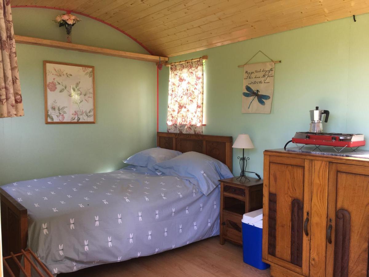 Rosa The Cosy Cabin - Gypsy Wagon - Shepherds Hut, River Views Off-Grid Eco Living Pedrogao Grande Extérieur photo